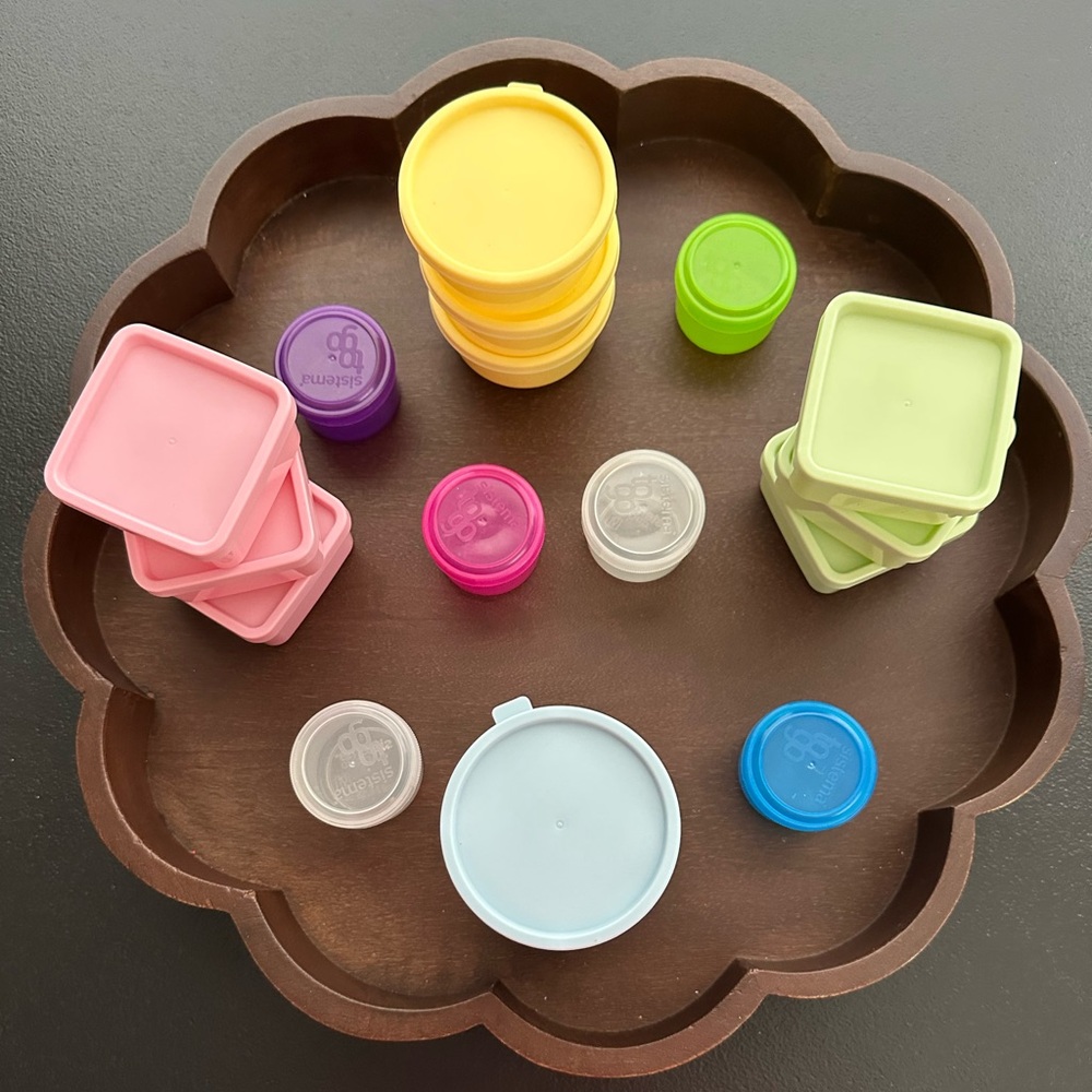 Unbranded Mini Food or Sauce Container Collection